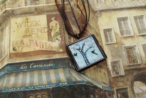 Detail Image for art Spring Break - Original Dana Marie Wearable Art - Sold