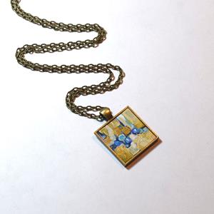 Detail Image for art Yellow and Blue Abstract ~ Original Wearable Art