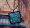 Art: Going Green ~ Synergy Series ~ Original Wearable Art ~ Sold by Artist Dana Marie