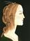 Art: Renaissance Woman With Braids  by Artist Cynthia Schmidt