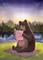 Art: Bear Lake by Artist Cynthia Schmidt