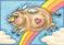 Art: OVER THE RAINBOW by Artist Susan Brack