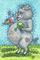 Art: POTBELLY PIG by Artist Susan Brack