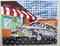Art: Pop Graffiti Art Vintage Car by Artist Paul Lake, Lucky Studios