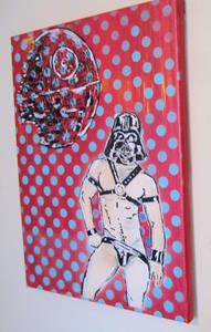 Detail Image for art Leather Fetish Darth Vader