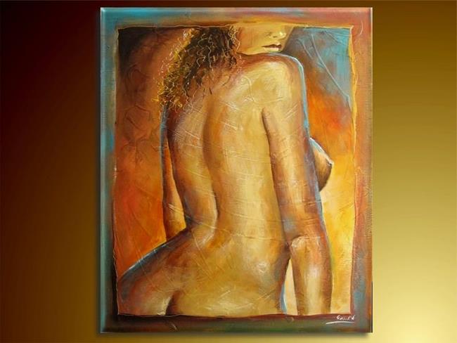 Art: Tempting Woman by Artist Ewa Kienko Gawlik