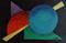 Art: BLUE BALL by Artist Bonnie G Morrow