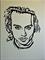 Art: JOHNNY DEPP by Artist Bonnie G Morrow