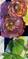 Art: Hollyhocks by Artist Judith A Brody