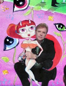 Detail Image for art Alice's Big-Eyed Dream: David Caruso Meets Wicked Dollz - A Noelle Hunt Rip