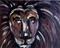 Art: Lion by Artist Adrienne Bouchard Langlois