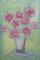 Art: Roses on Green - Sold by Artist Aylan N. Couchie