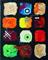 Art: Abstract  Quilt Wall Jewel # 101 by Artist Dottie Cooper Katz