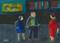 Art: Bumping in each other by Artist Gabriele Maurus