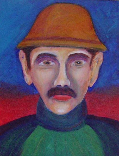 Art: Portrait of My Mother's Father (As I Imagined Him) by Artist Richard Holland