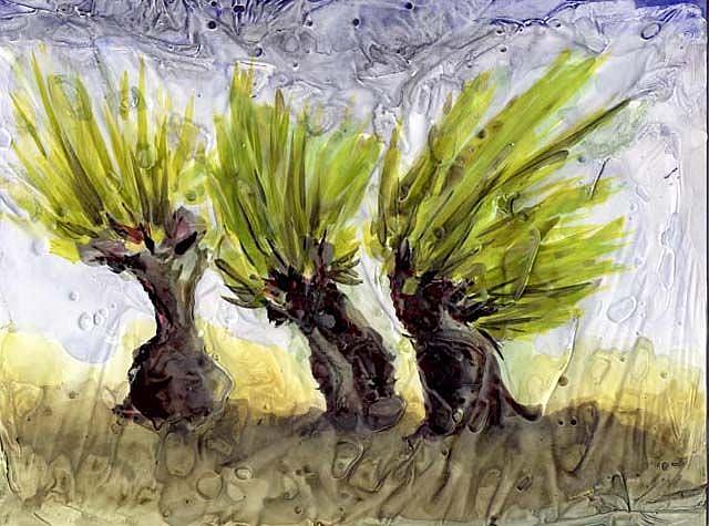 Art: Narrative Willows by Artist Gabriele Maurus