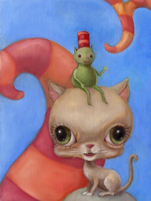 Art: PicklePuss by Artist Vicky Knowles