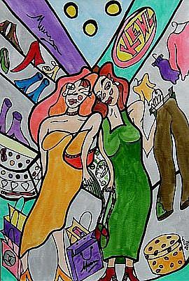 Art: SHoPaHoLICS by Artist Jen Thario