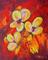 Art: Firey Flowers by Artist Dottie Cooper Katz