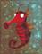 Art: Squee Cartoon Aquarium Seahorse by Artist Emily J White