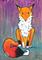 Art: Fox 3 by Artist Emily J White