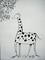 Art: G is for Giraffe by Artist Chris Jeanguenat