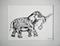 Art: The Birthday Elephant by Artist Chris Jeanguenat