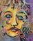 Art: Portrait In Paisley by Artist Lindi Levison