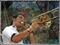 Art: Trombone  by Artist Deanne Flouton