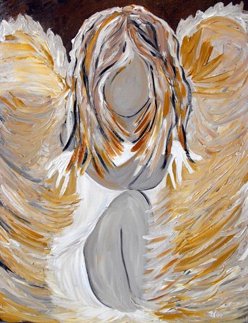 Art: Dream Angel by Artist Elizabeth Paige VanSickle