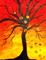Art: Fall Glow by Artist Elizabeth Paige VanSickle