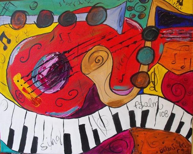 Art: Joy of Music by Artist Elizabeth Paige VanSickle