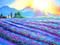 Art: Provence-Lavender Dawn by Artist Susi Franco