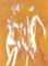 Art: Orange Dance by Artist Richard Holland