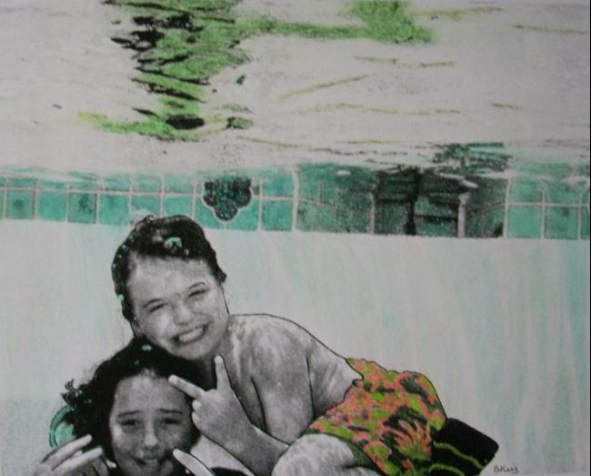 Art: Grandson & Grandot by Artist Sherry Key