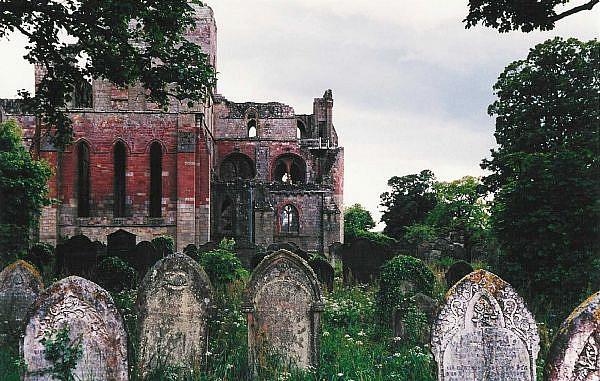 Art: Where The Dead Went - Lanercost Priory Cemetery by Artist Shawn Marie Hardy
