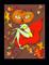 Art: Pumpkin Pin Up by Artist Noelle Hunt