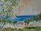 Art: By the Lake, SOLD by Artist Delilah Smith