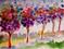 Art: Pink Trees by Artist Delilah Smith