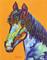 Art: Pop Horse Portrait - available in my etsy store by Artist Ulrike 'Ricky' Martin