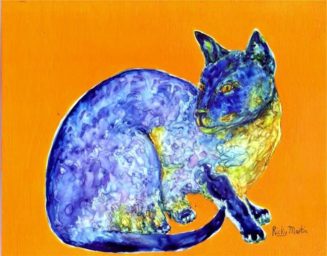 Art: Siamese Cat - available in my Etsy Store by Artist Ulrike 'Ricky' Martin