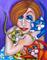 Art: Cat Lover SOLD by Artist Alma Lee
