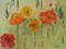 Art: California Poppies, SOLD by Artist Delilah Smith