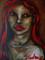 Art: Kelli in Red by Artist Kelli Ann Dubay