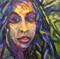 Art: Blue Girl by Artist Virginia Ann Zuelsdorf