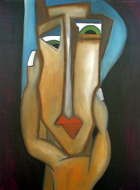 Art: Faces 217p by Artist Thomas C. Fedro