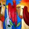 Art: Faces 89p by Artist Thomas C. Fedro