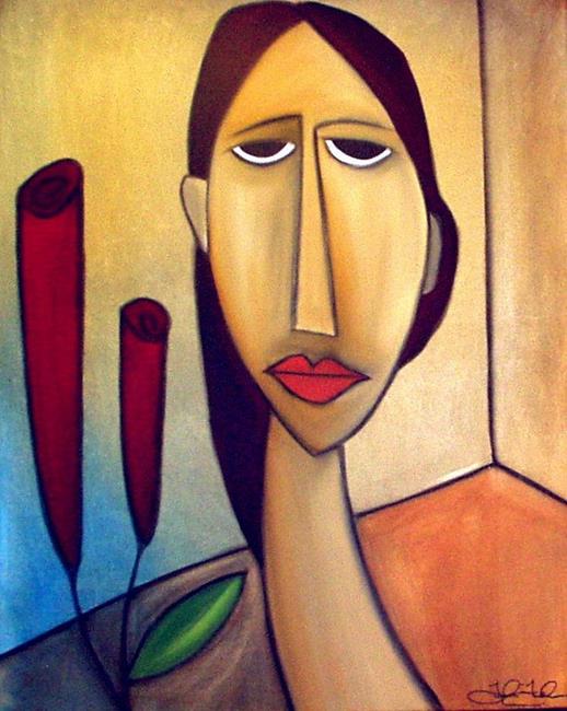 Art: Faces 130p by Artist Thomas C. Fedro