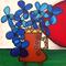 Art: Floral 22p by Artist Thomas C. Fedro