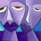 Art: Faces 48 p by Artist Thomas C. Fedro